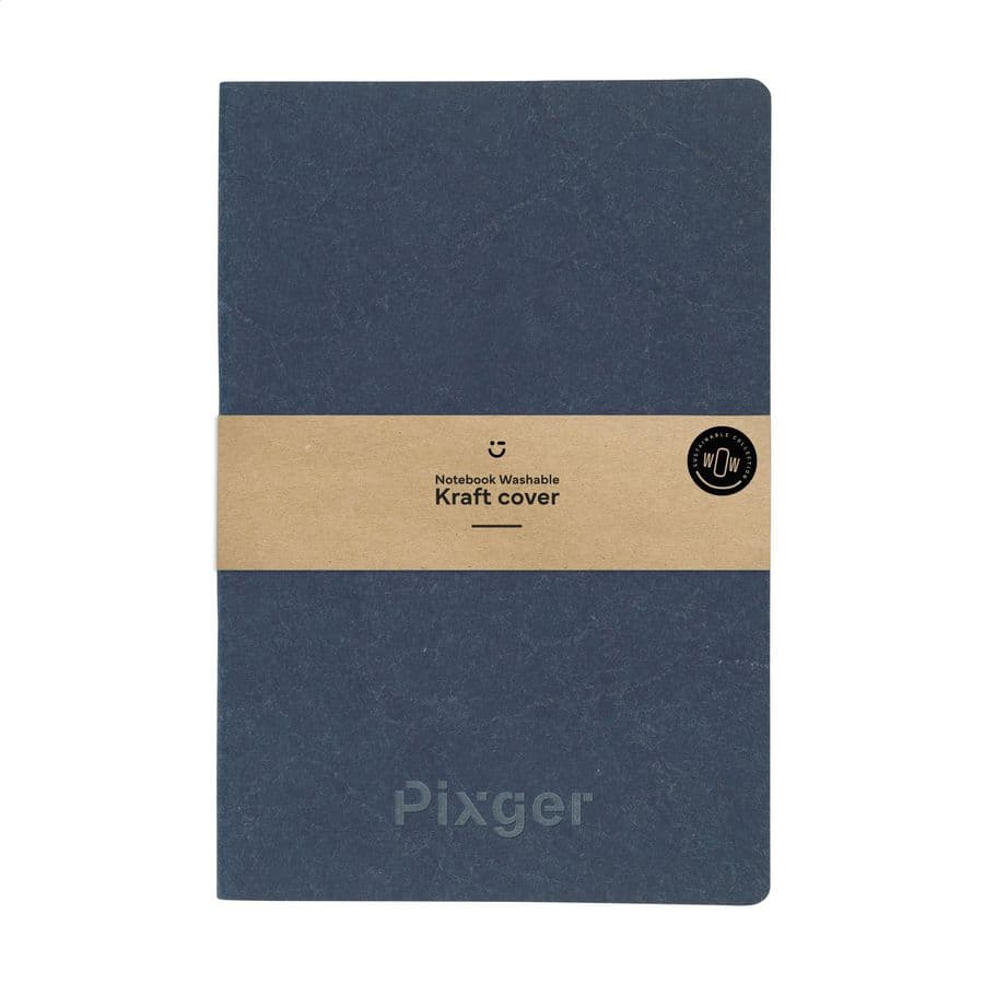Paper Notebook GRS Washable Kraft Cover A5