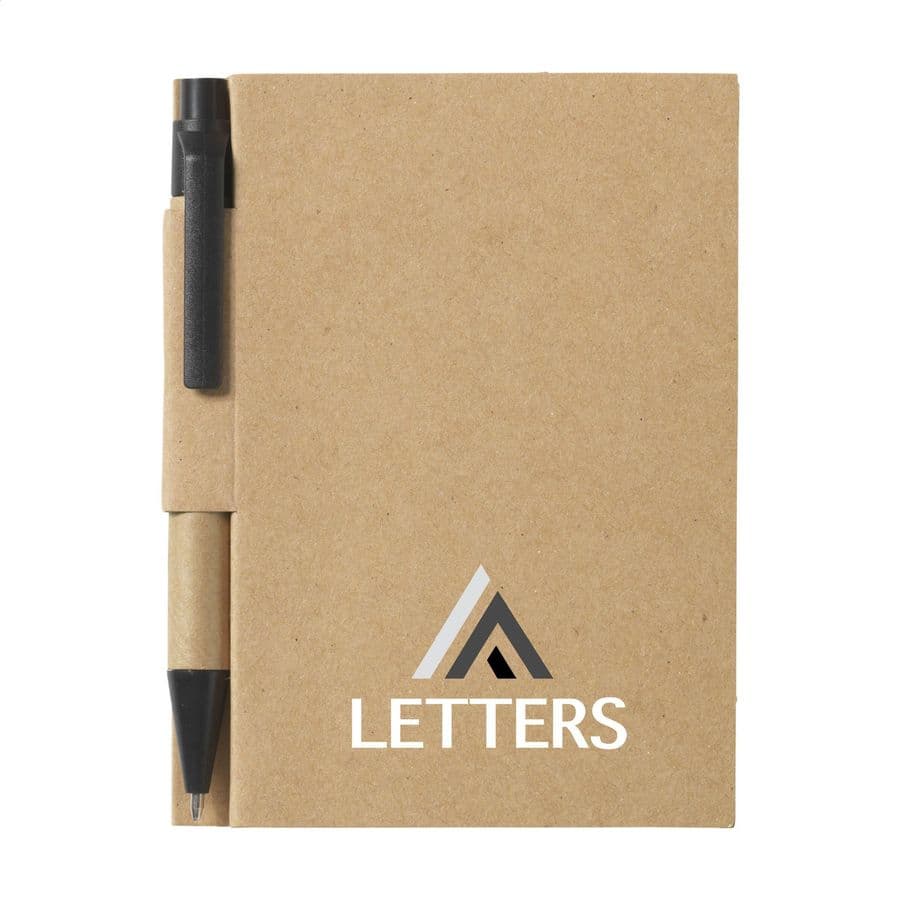 RecycleNote-S Paper notebook Svart