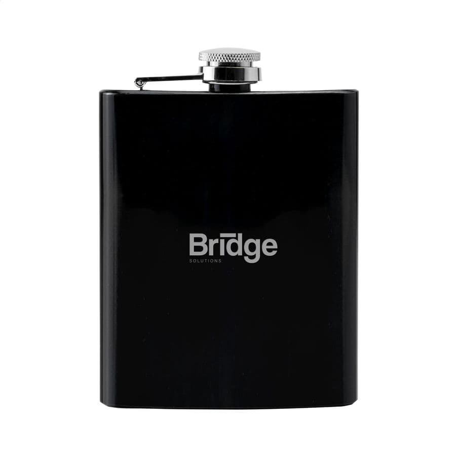 HipFlask 200 ml drinking bottle Svart