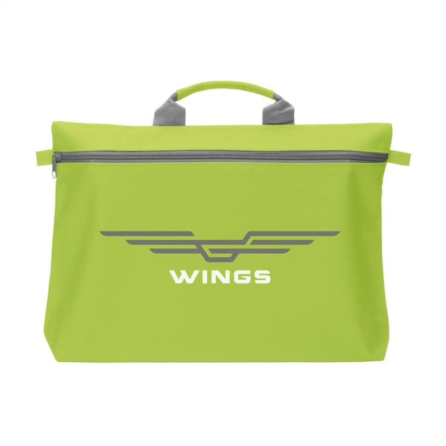 DocuTravel document bag Lime