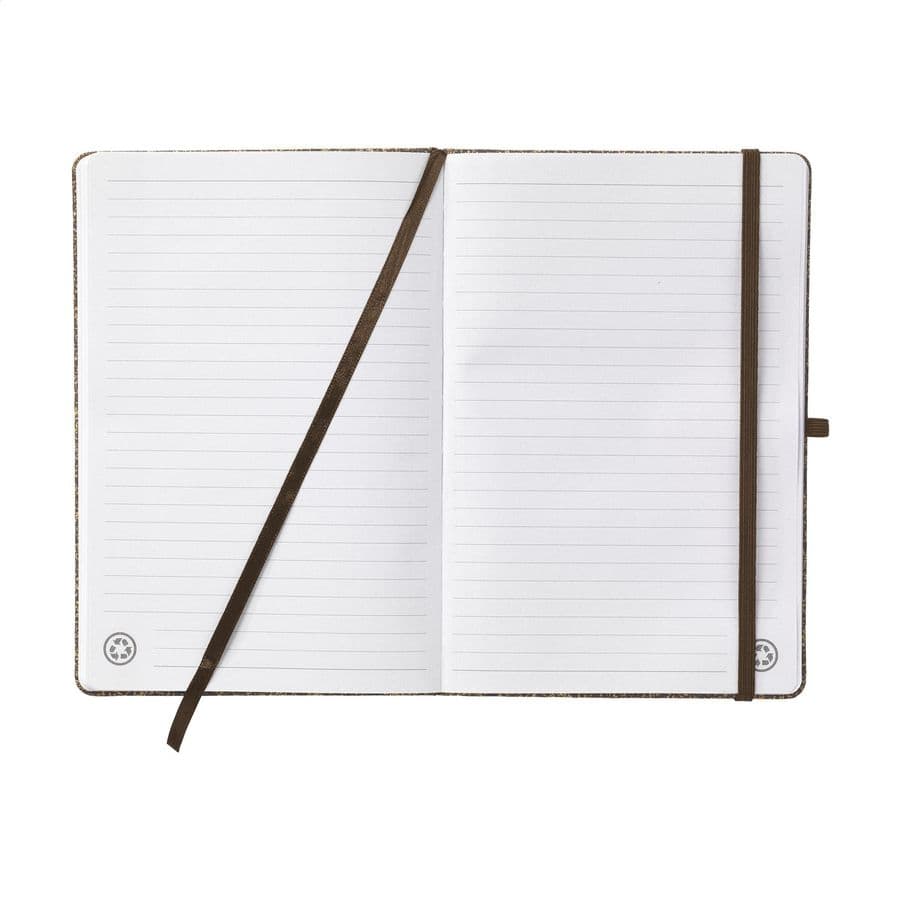 CoffeeGround Cork Paper Notebook A5