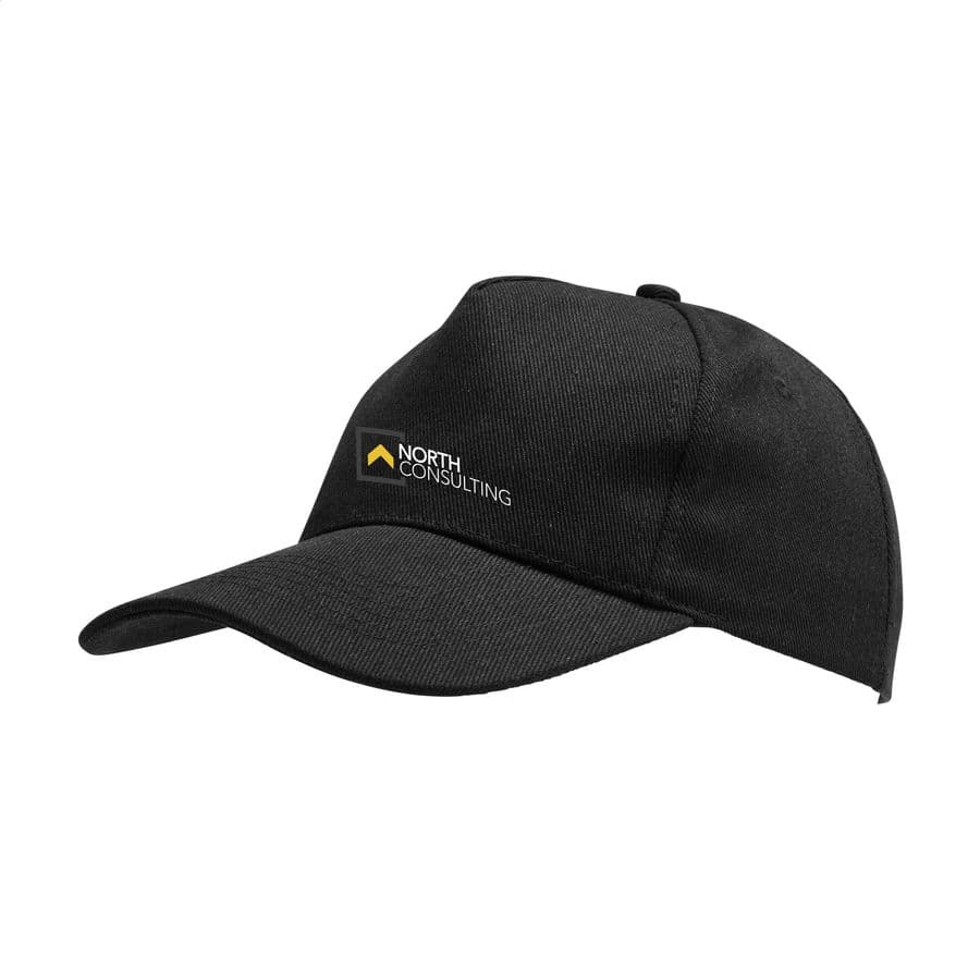 Hamar Cap Recycled Cotton cap Svart