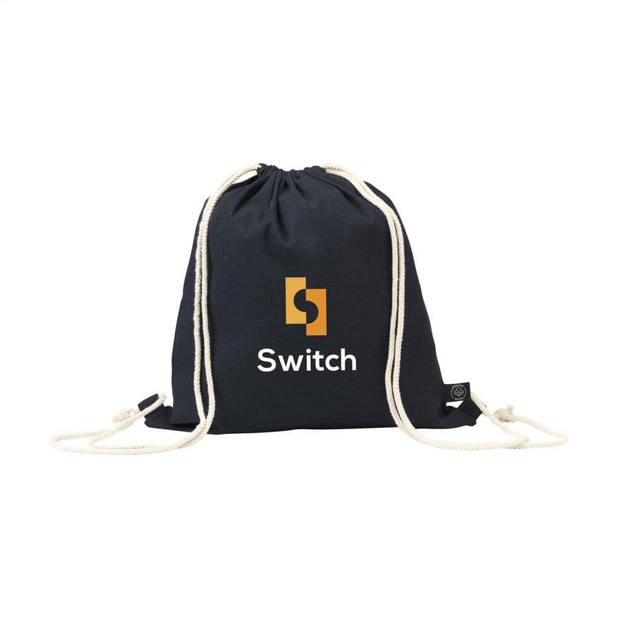 PromoColour GRS Recycled Cotton Backpack (150 g/m²)