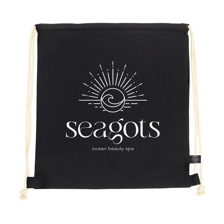 PromoColour GRS Recycled Cotton Backpack (150 g/m²)