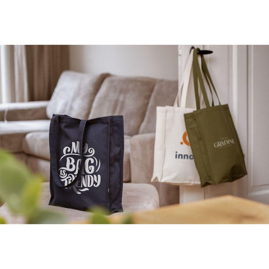 Solid Bag Colour GRS Recycled Canvas (340 g/m²)