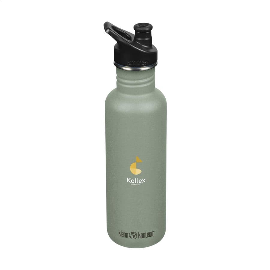 Klean Kanteen Classic Recycled Water Bottle 800 ml Grön