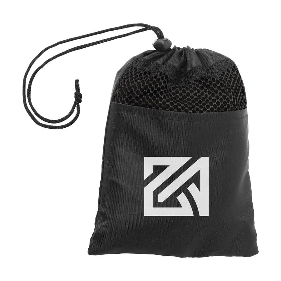 Quick Dry Sports/Travel Towel Svart