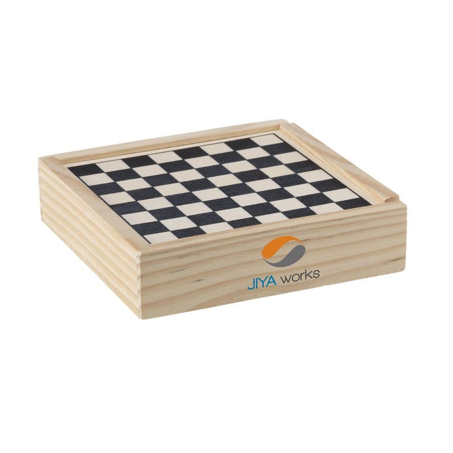 WoodGame 5-in-1 game set