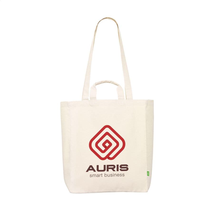 Organic Cotton Canvas Tote Bag Natural (280 g/m²)