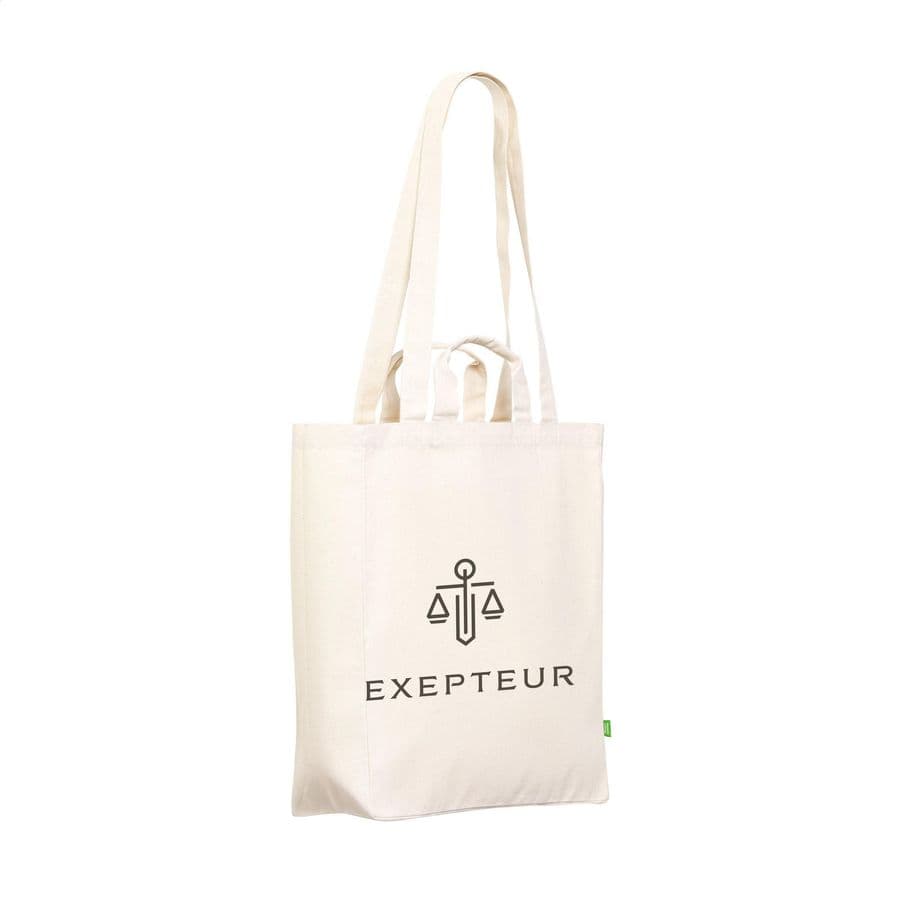 Organic Cotton Canvas Tote Bag Natural (280 g/m²)