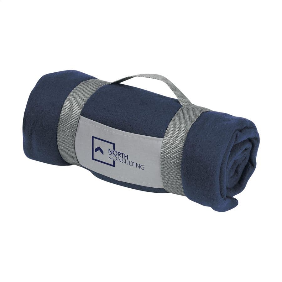 SuperSoft (180 g/m²) fleece blanket Blå