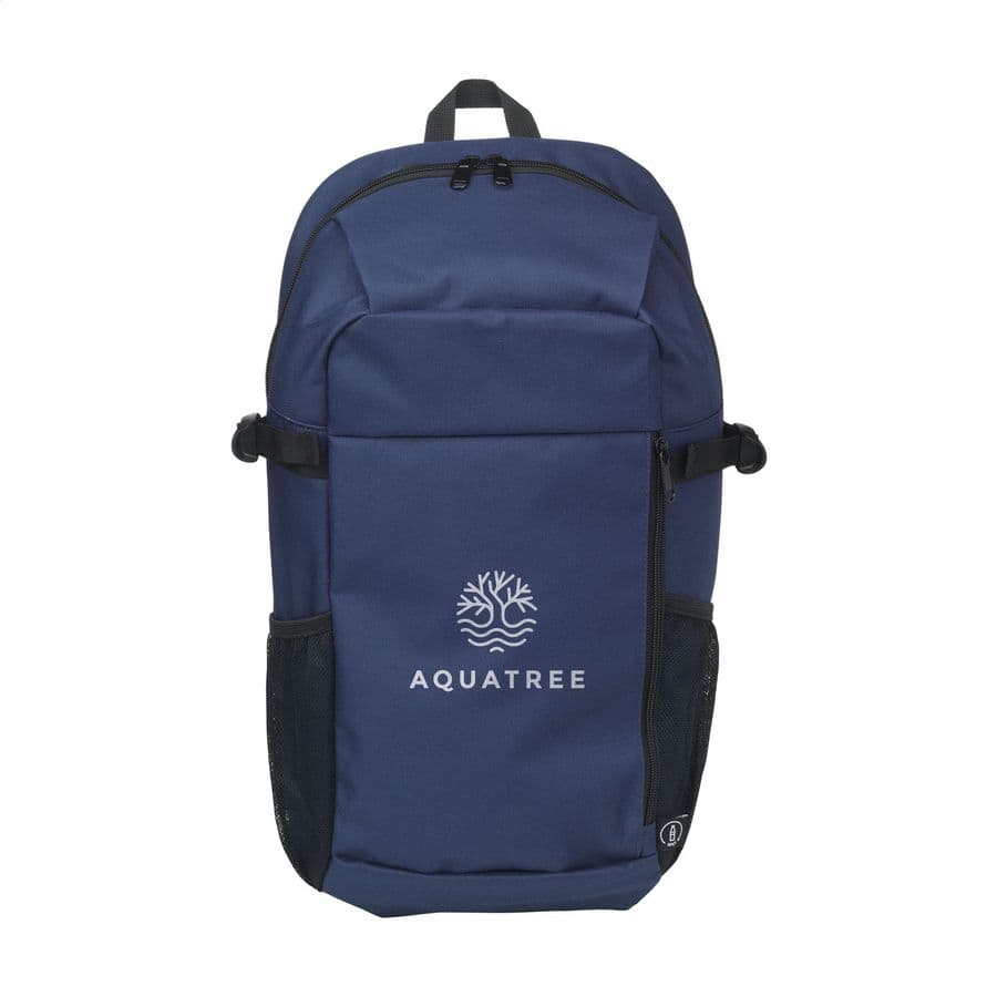 WyattTrail GRS RPET Backpack Marinblå