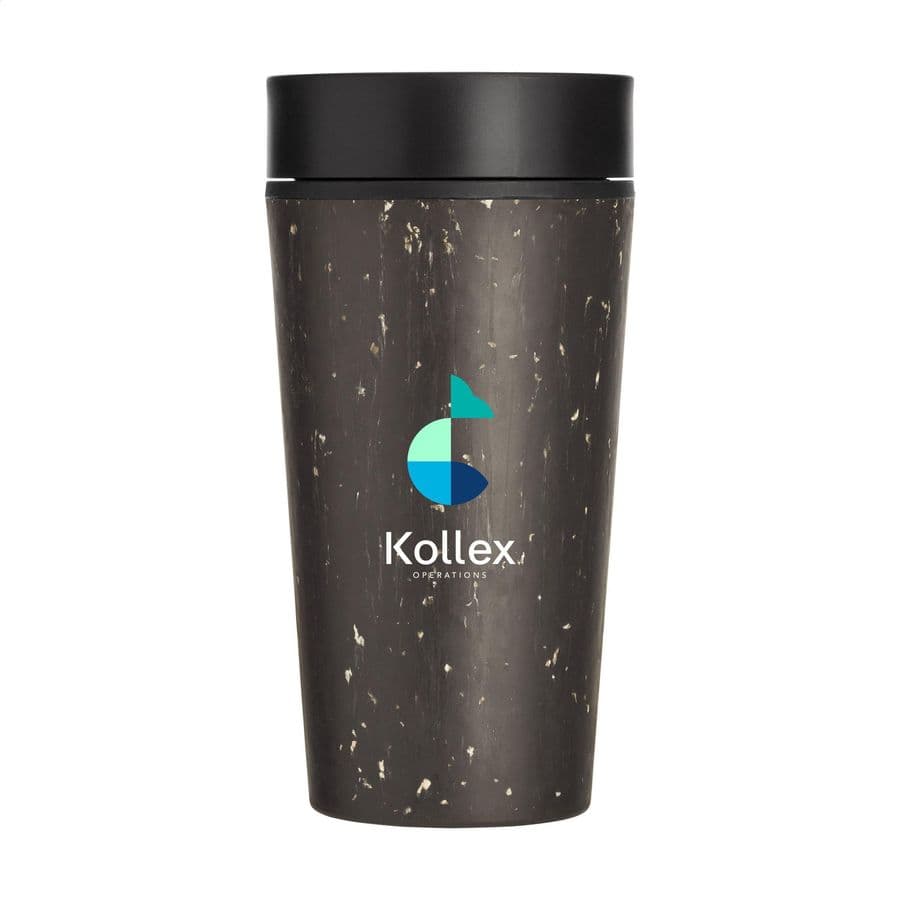 Circular&Co Recycled Coffee Cup 340 ml Svart/svart