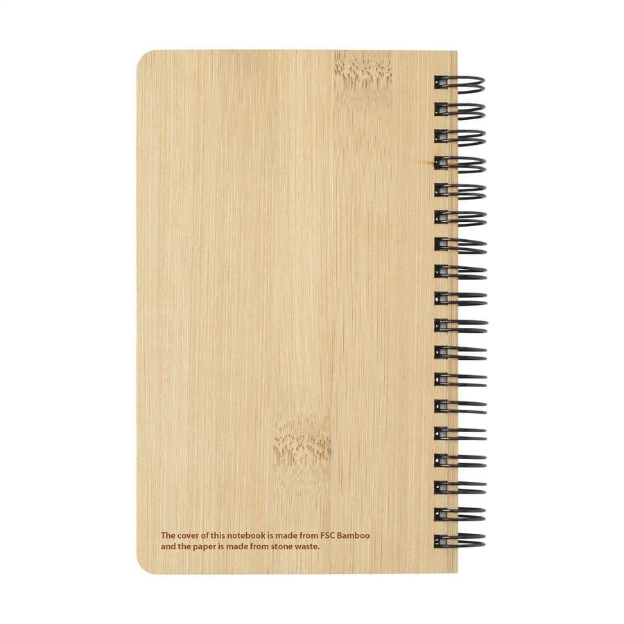 Paper Notebook made from Stonewaste-Bamboo A6