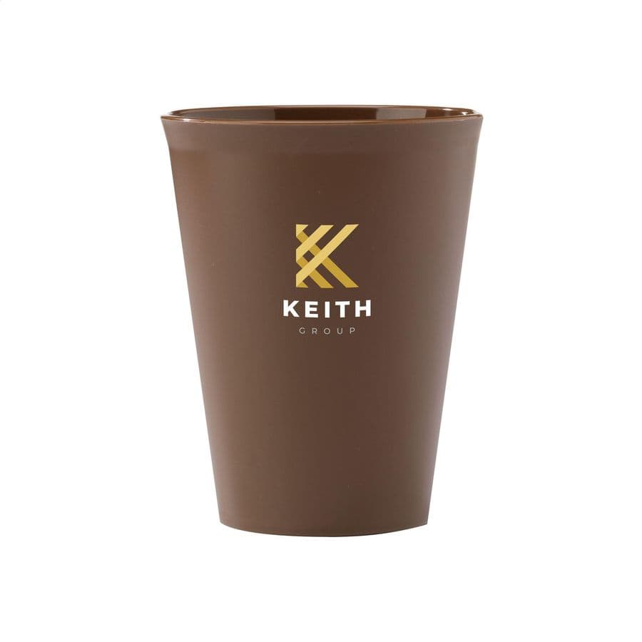 Sugarcane Cup 200 ml drinking cup Brun