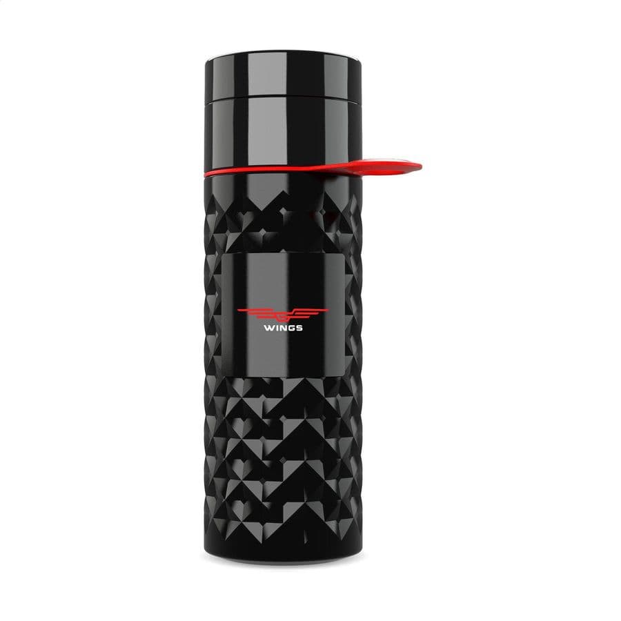 Join The Pipe Nairobi Ring Bottle Black 500 ml Svart/röd
