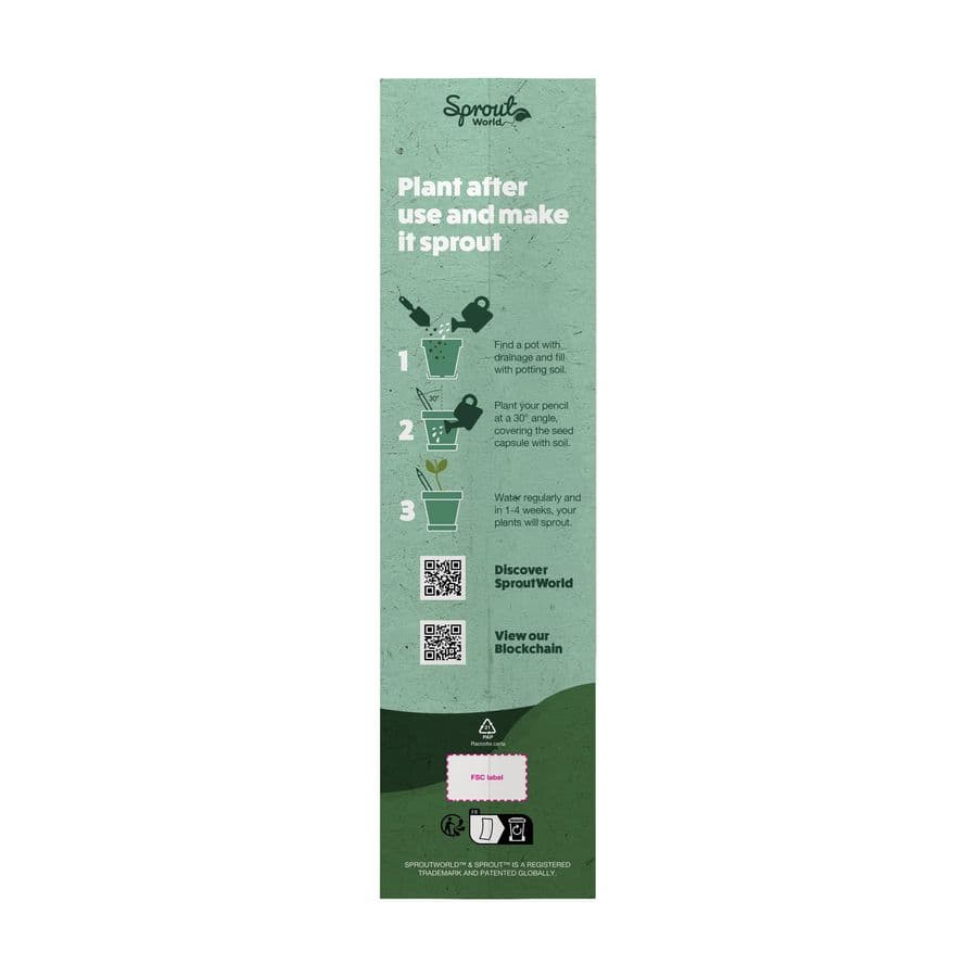 Single Header Card for Sproutworld pencil