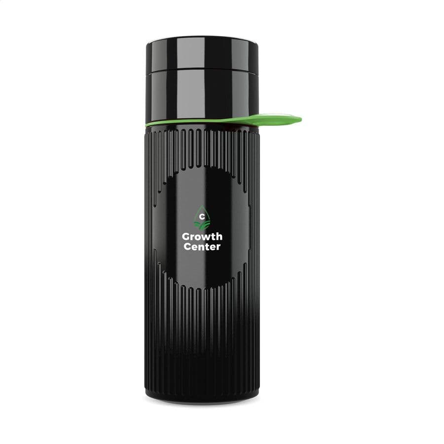 Join The Pipe Atlantis Ring Bottle Black 500 ml Svart/grön