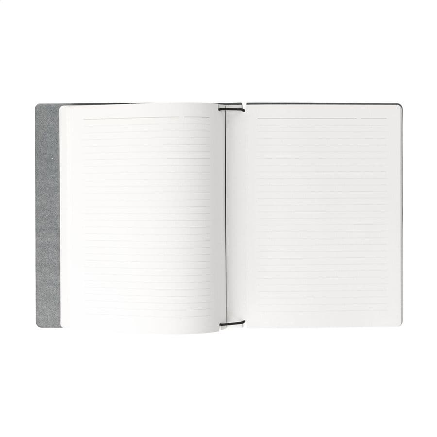 Recycled Textile Refillable Paper Notebook A5