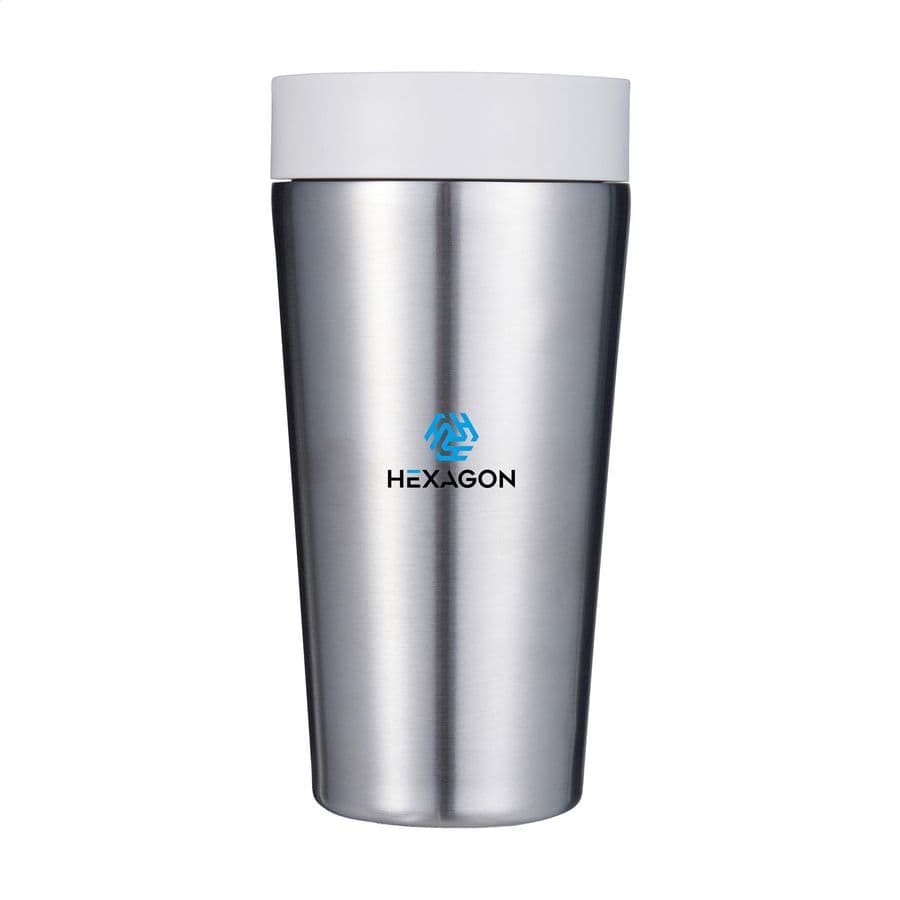 Circular&Co Recycled Stainless Steel Coffee Cup 340 ml Vit