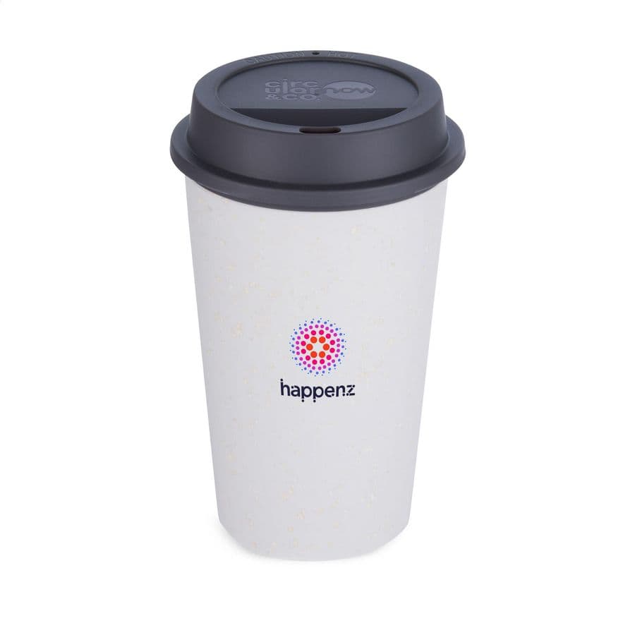 Circular&Co Recycled Now Cup Black Lid 340 ml coffee cup