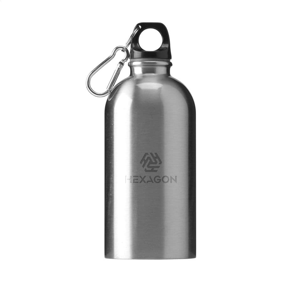 SteelSport RCS Recycled Steel Bottle 500 ml Silver