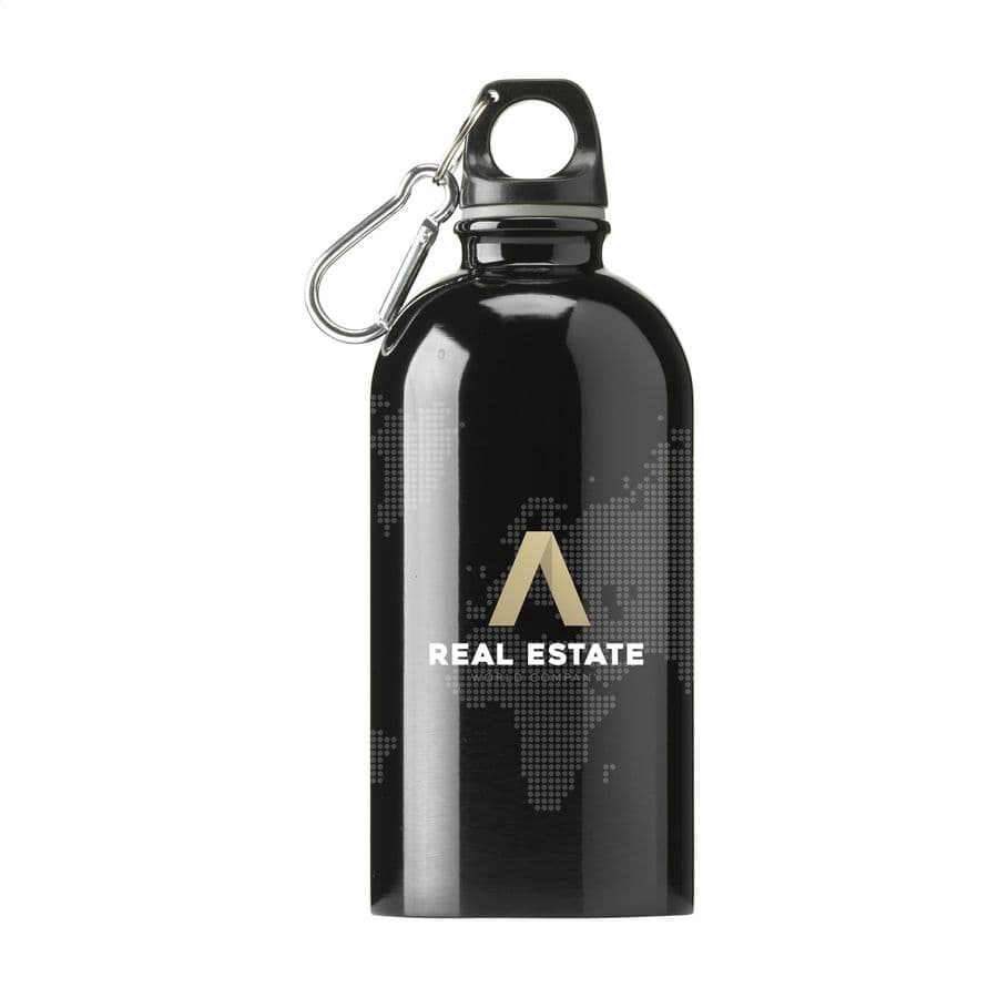 SteelSport RCS Recycled Steel Bottle 500 ml Svart