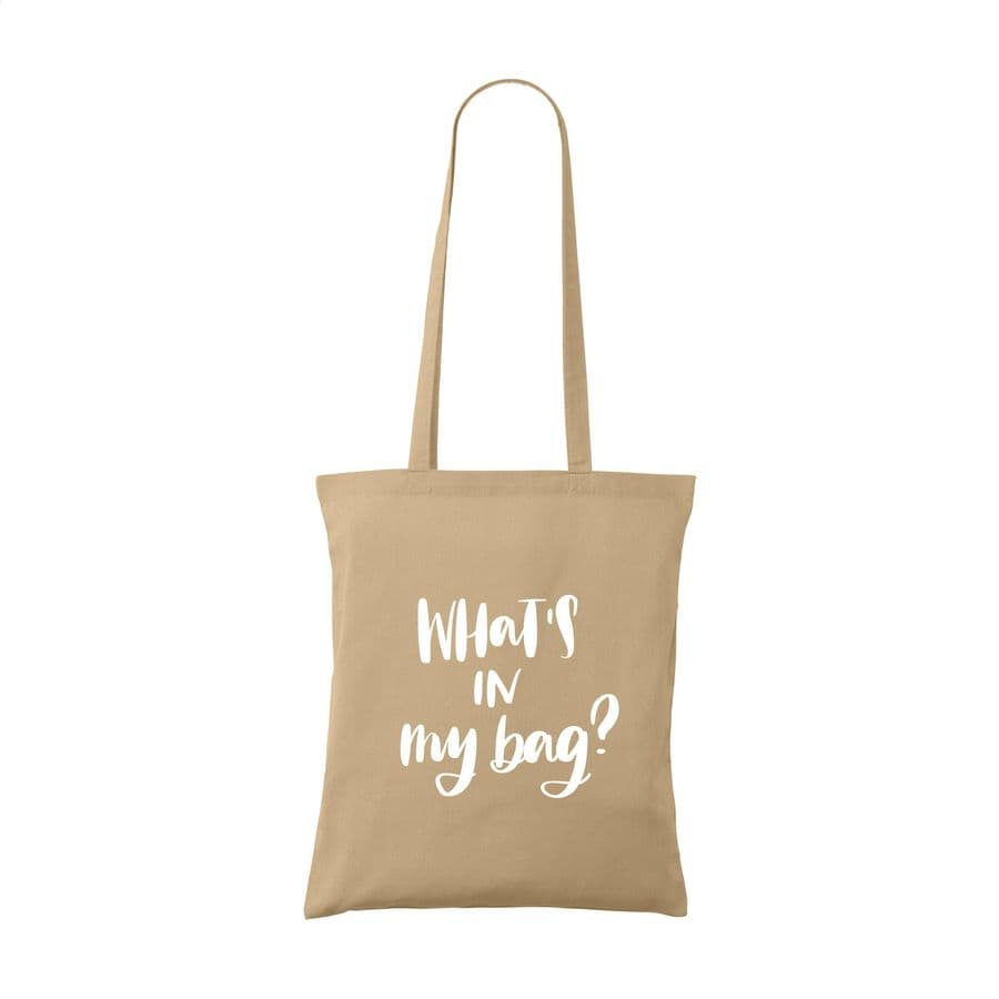Shoppy Colour Bag (120 g/m²) cotton bag Brun