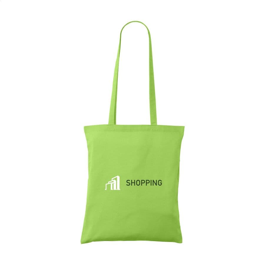 Shoppy Colour Bag (120 g/m²) cotton bag Ljusgrön **