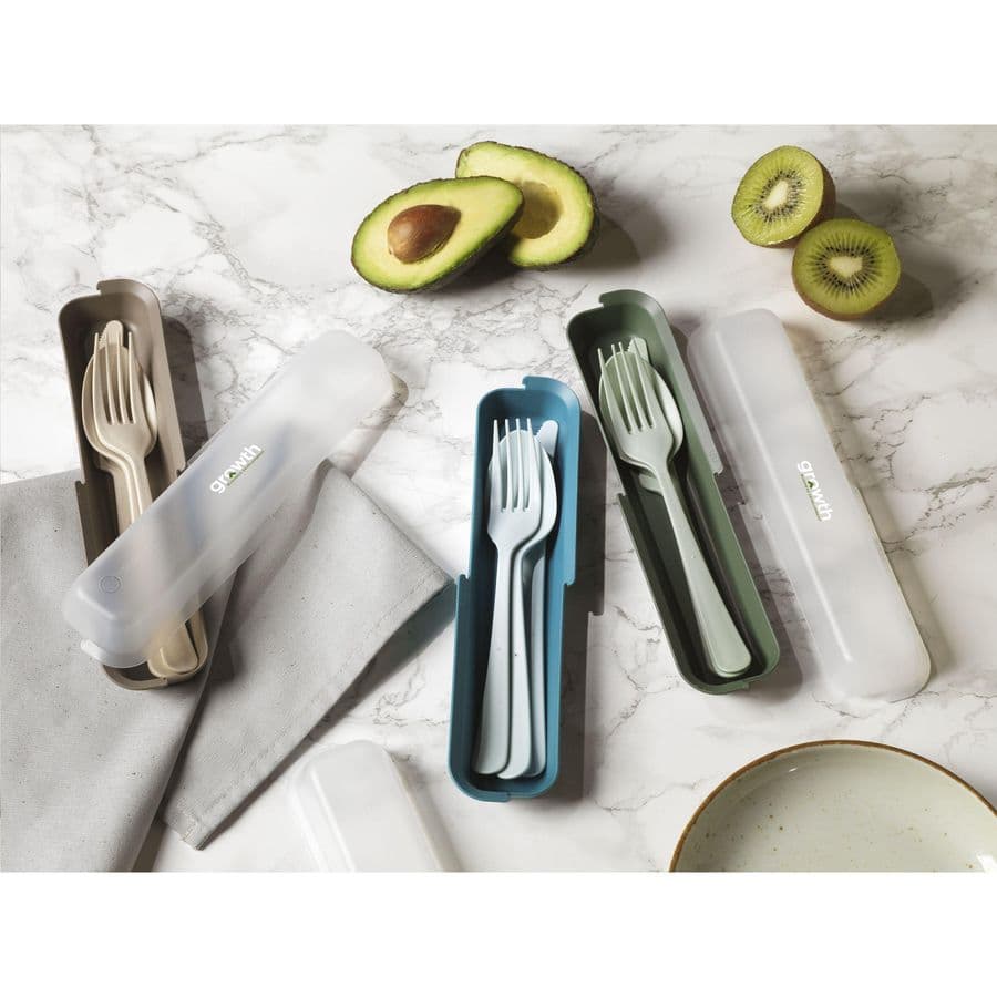 Circulware Outdoor 3-piece Cutlery Set