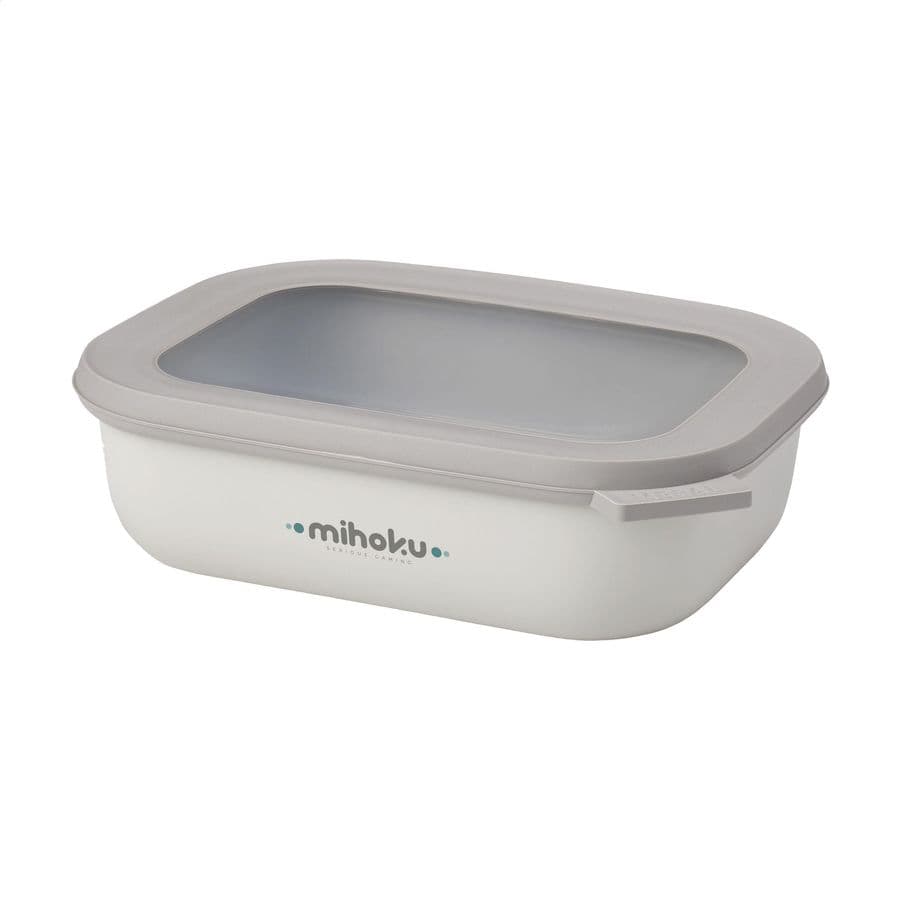 Mepal Cirqula multi use rectangular bowl 1 L lunchbox Vit