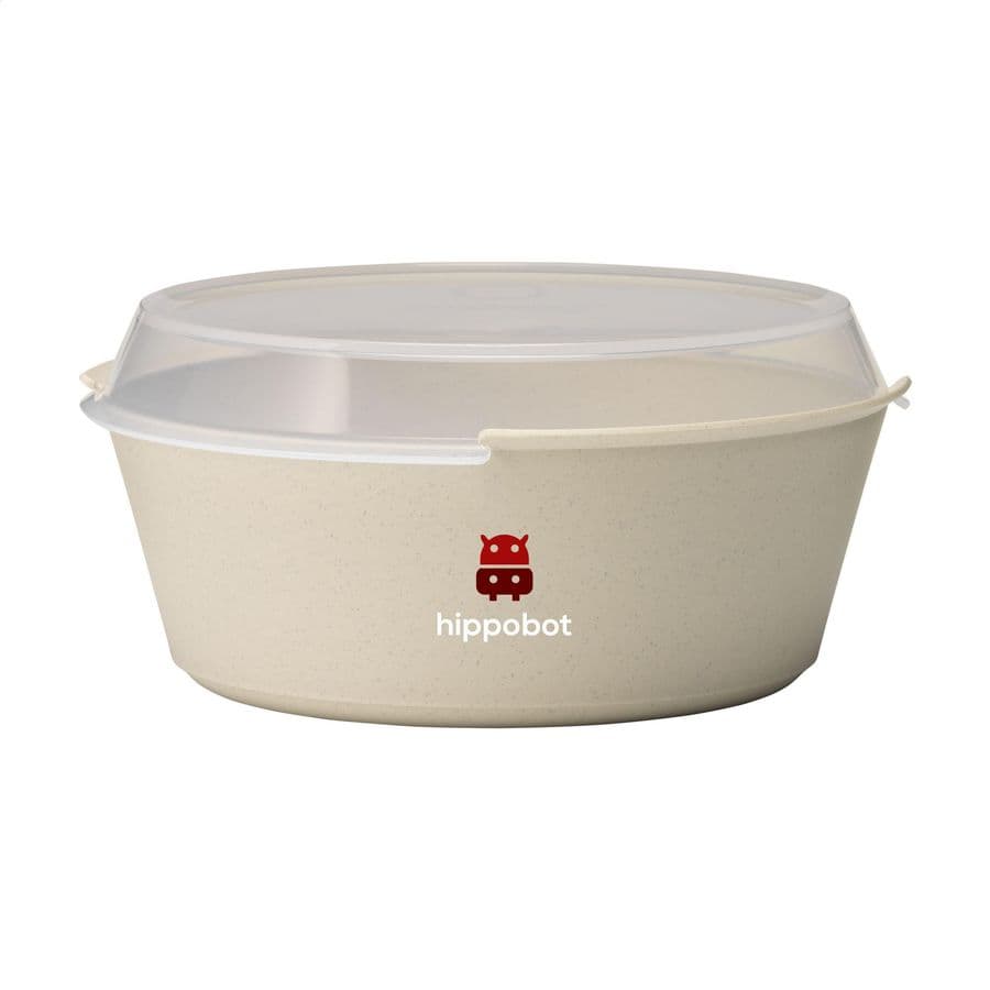 CirculBowl with Lid 1200ml Beige