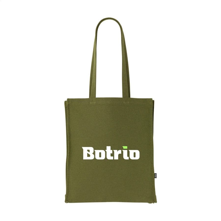 Solid Bag Colour GRS Recycled Canvas (340 g/m²) Olivgrön