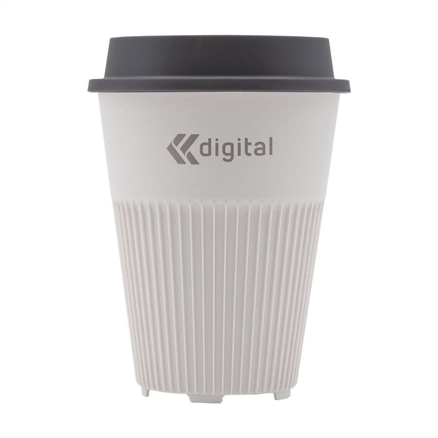 Circular&Co Returnable Cup Lid 340 ml coffee cup Vit/grå