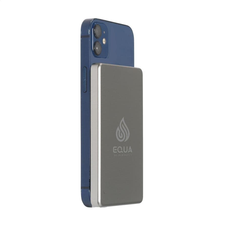 Wireless RCS Recycled Alu Magsafe Powerbank 5000