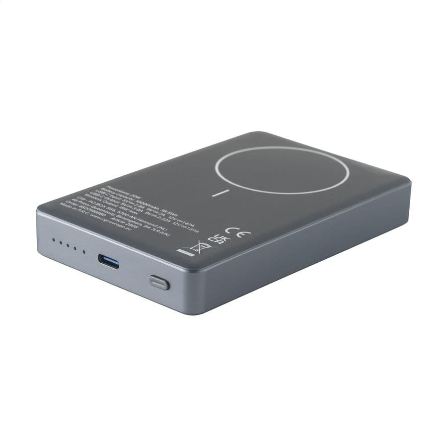 Wireless RCS Recycled Alu Magsafe Powerbank 10000 Nordic blue