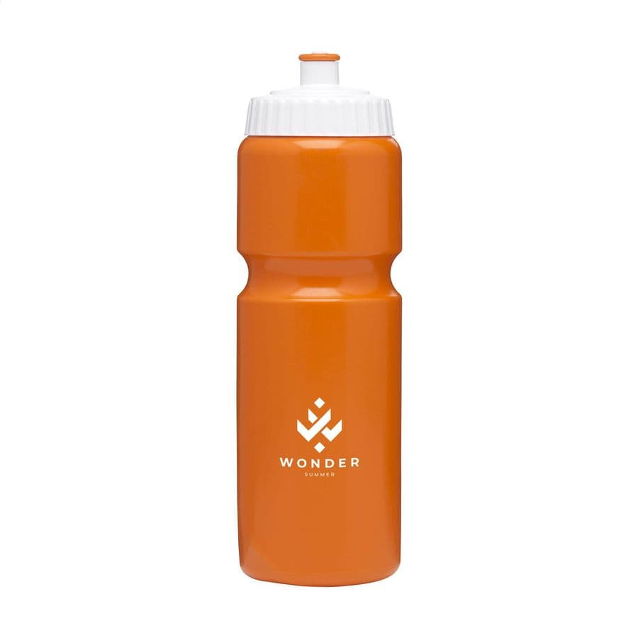 Sugarcane Bio Bidon 750 ml drinking bottle Orange/vit