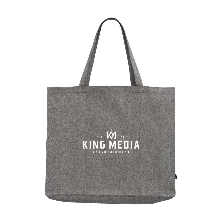 Giant GRS Recycled Shopper Bag (210 g/m²) Svart