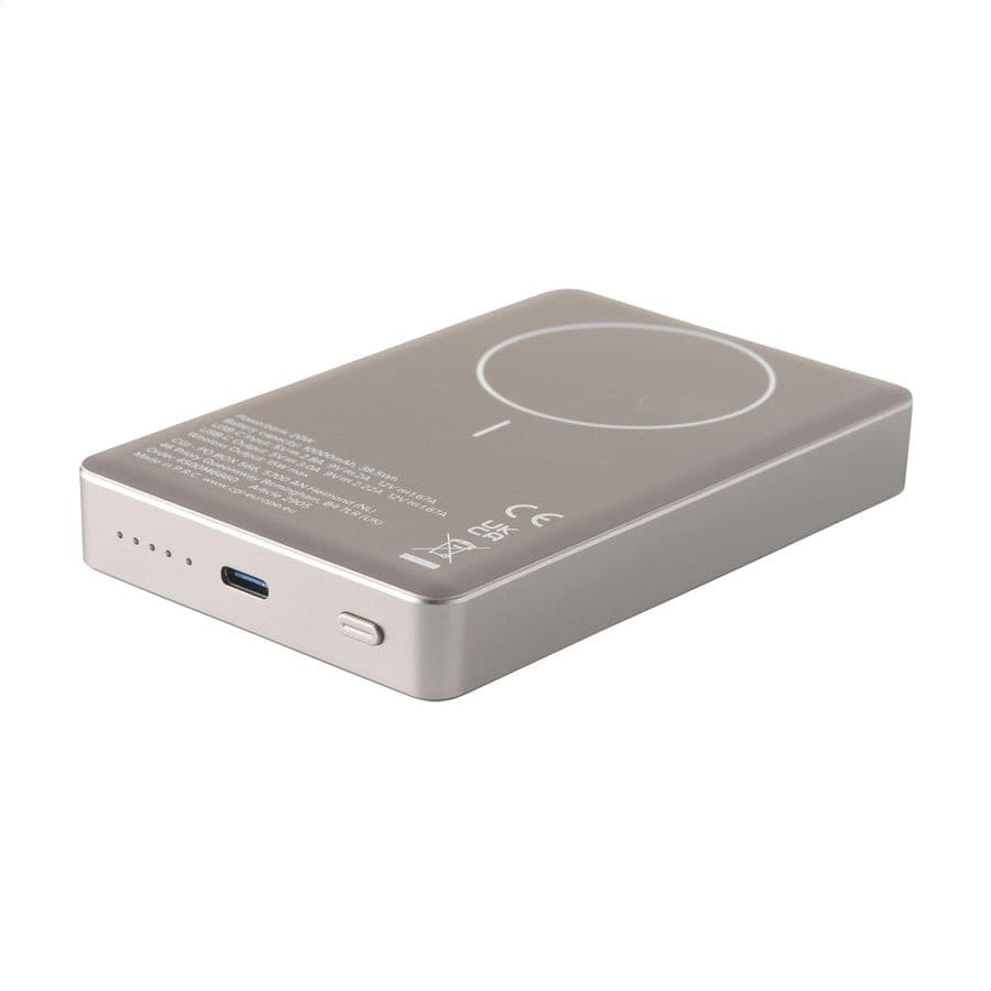 Wireless RCS Recycled Alu Magsafe Powerbank 10000 Titanium