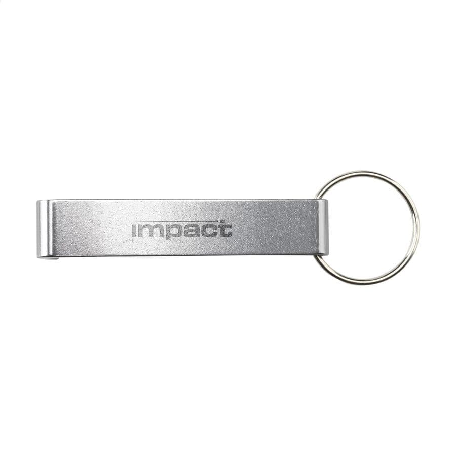 Alu Opener Phone Stand GRS Recycled keyring