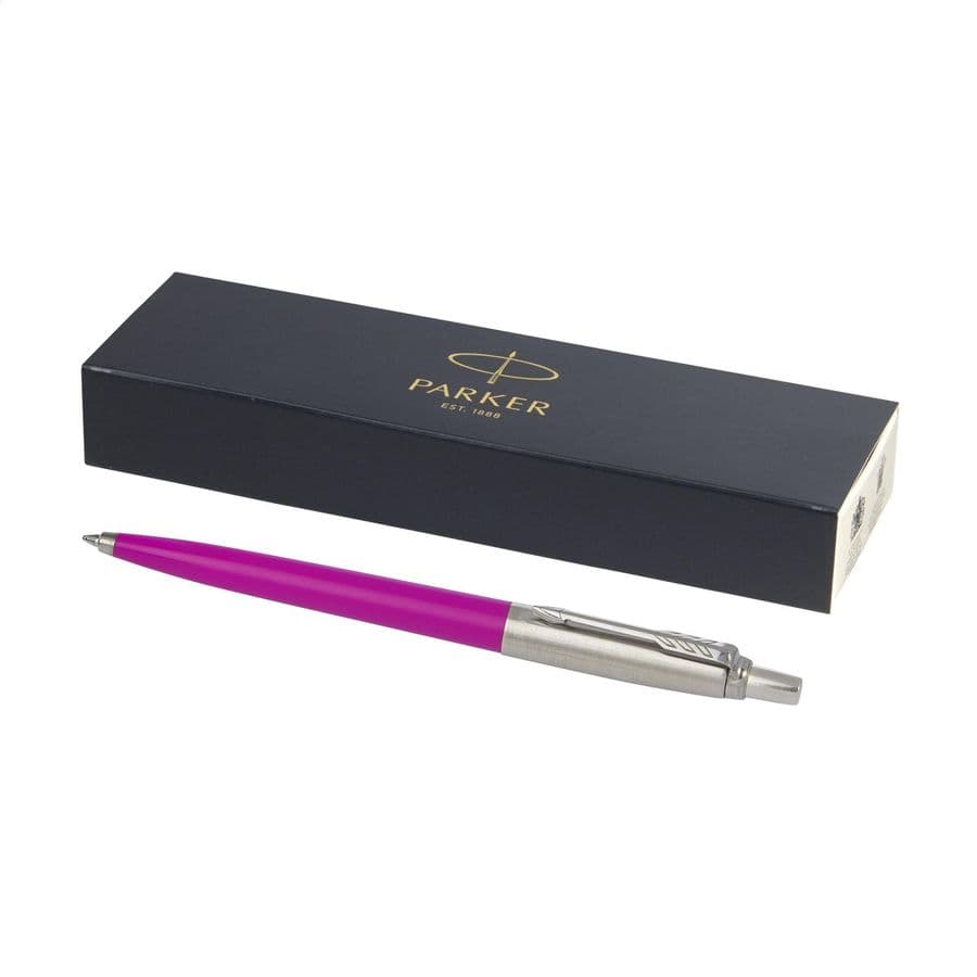 Parker Jotter Recycled Ballpoint Pen - black Ink Magenta