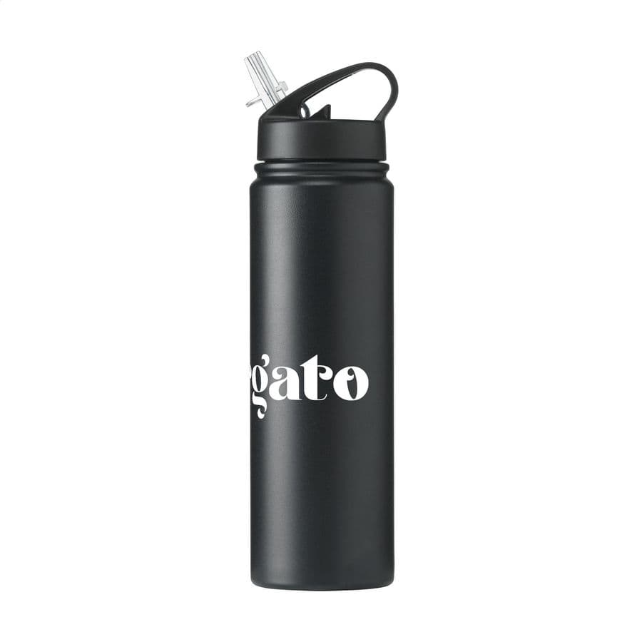 Skylar RCS Recycled Steel Water Bottle 900 ml Svart