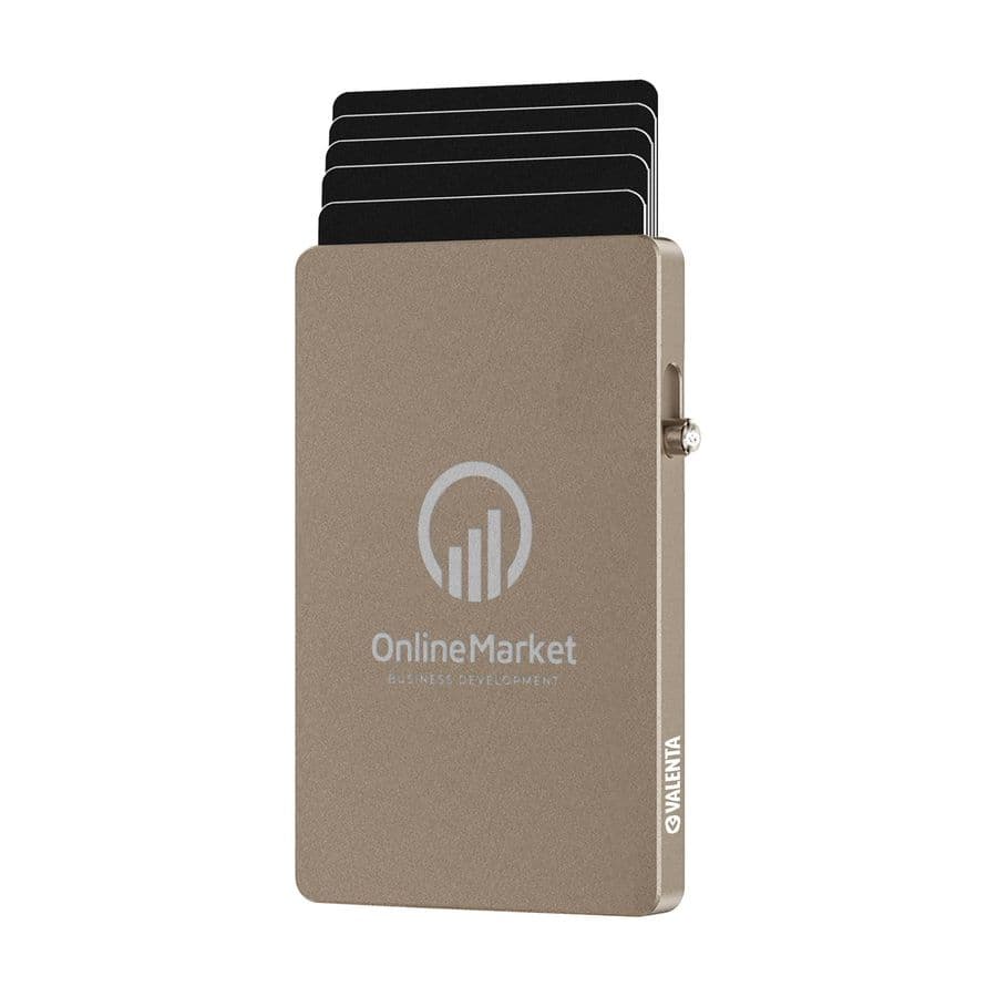 Valenta Cardprotector Aluminium MagSafe Titanium