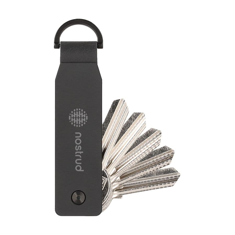 Valenta Key Organizer Aluminium Svart
