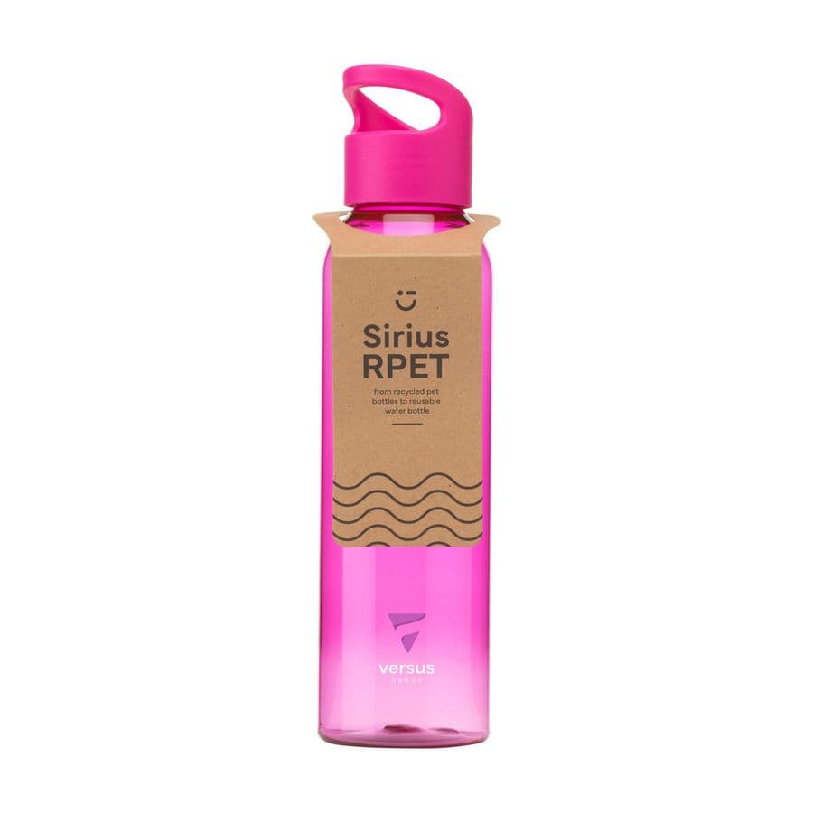 Sirius RCS RPET 650 ml drinking bottle Rosa