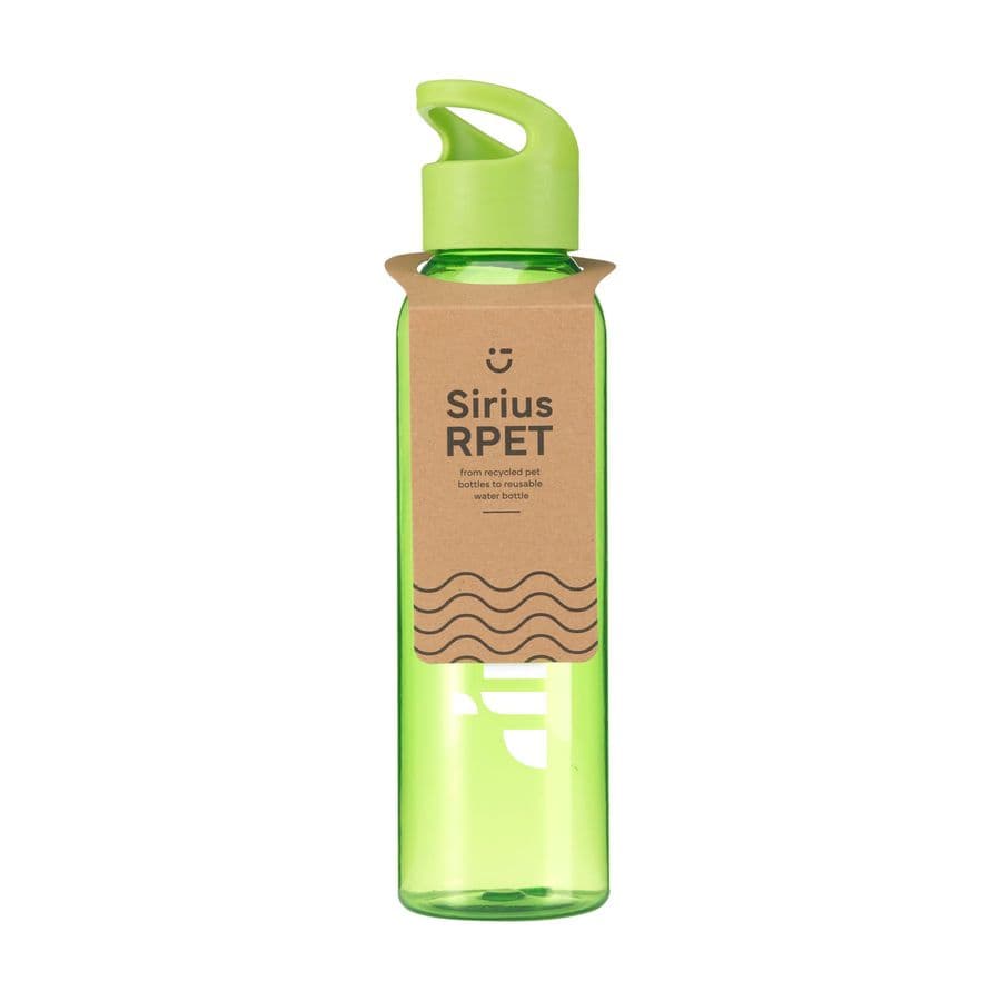 Sirius RCS RPET 650 ml drinking bottle Ljusgrön **