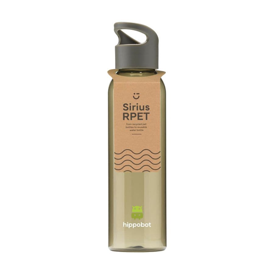 Sirius RCS RPET 650 ml drinking bottle Grön/grön