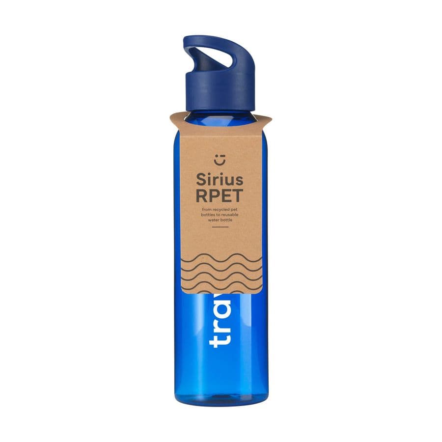 Sirius RCS RPET 650 ml drinking bottle Blä/blä