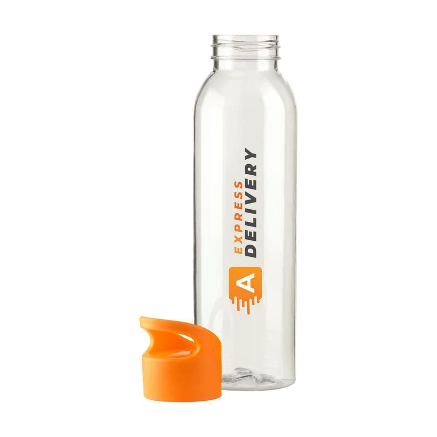 Sirius RCS RPET 650 ml drinking bottle Transparent orange