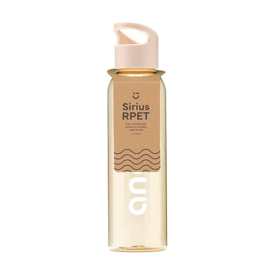 Sirius RCS RPET 650 ml drinking bottle Beige